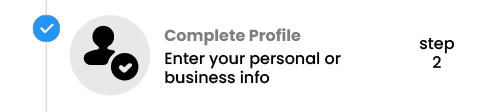 Onboarding step 2